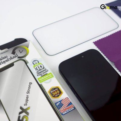 Gizmo Film 3D Corning Full Glass Clear ฟิล์มกระจกใสเต็มจอ  iPhone 17 รับประกัน 365 วัน