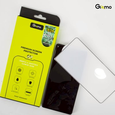 Gizmo Film Full Glass Clear ฟิล์มกระจกใสเต็มจอ นิรภัย2ชั้น สำหรับ Samsung S26 Series ป้องกันระดับ 9H (Tempered Glass Full Frame)