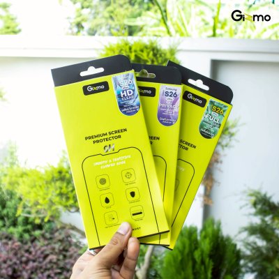 Gizmo Film HD Clear ฟิล์มกระจกใสไม่เต็มจอ นิรภัย2ชั้น สำหรับ Samsung S26 Series ป้องกันระดับ 9H (Tempered Glass Screen)