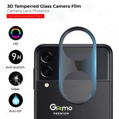 Gizmo ฟิล์มเลนส์กล้อง Galaxy Z Flip3 ฟิล์มกระจกนิรภัยเลนส์กล้องโทรศัพท์
