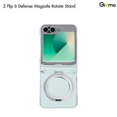เคสใส Gizmo Z Flip 6 ขาตั้งหมุนได้ รองรับ MagSafe