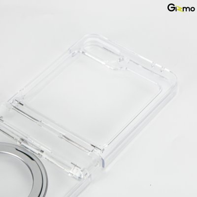 เคสใส Gizmo Z Flip 6 ขาตั้งหมุนได้ รองรับ MagSafe