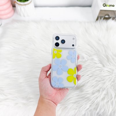 Gizmo Floral Case iPhone 17/18 Series เคสไอโฟน เคสใสลายดอกไม้