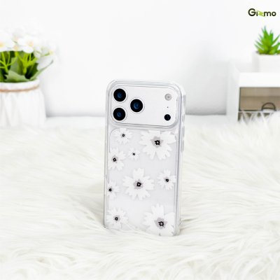 Gizmo Floral Case iPhone 17/18 Series เคสไอโฟน เคสใสลายดอกไม้
