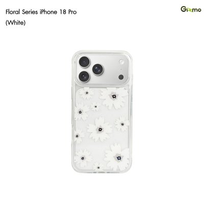 Gizmo Floral Case iPhone 17/18 Series เคสไอโฟน เคสใสลายดอกไม้