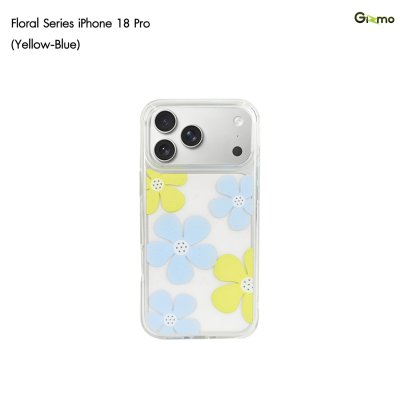 Gizmo Floral Case iPhone 17/18 Series เคสไอโฟน เคสใสลายดอกไม้