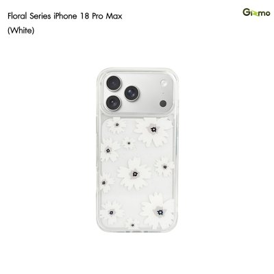 Gizmo Floral Case iPhone 17/18 Series เคสไอโฟน เคสใสลายดอกไม้