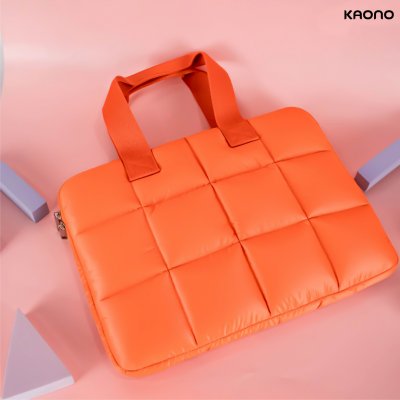 Fluffy Bag 14 นิ้ว กระเป๋าโน๊ตบุ๊ค/ไอแพด ดีไซน์นุ่มฟู สไตล์เกาหลี กันกระแทกพรีเมียม