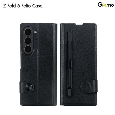 Gizmo Folio Case With Pen Slot เคสหนังแบบเปิด-ปิด เคสซัมซุง เคส Z Fold 6 มีช่องเก็บปากกา