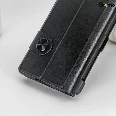 Gizmo Folio Case With Glass And Pen Slot เคสหนังแบบเปิด-ปิด เคสซัมซุง เคส Z Fold 6 มีช่องเก็บปากกา มีกระจกหน้าจอ