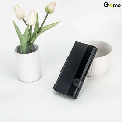 Gizmo Folio Case With Glass And Pen Slot เคสหนังแบบเปิด-ปิด เคสซัมซุง เคส Z Fold 6 มีช่องเก็บปากกา มีกระจกหน้าจอ