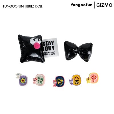 Fungoofun ตัวติดกระเป๋า Buckle Flower Series Jibbitz Cartoon