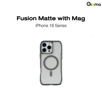 Gizmo Fusion Matte with magsafe iPhone 16 Pro max เคสกันกระแทก เนื้อแมท เคสชาร์จได้ ไอโฟน16 Pro max