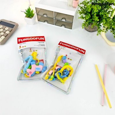 Fungoofun DIY Bag Charm Gold ingot horse พวงกุญแจห้อยกระเป๋าม้านำโชคซิลิโคนพรีเมียม