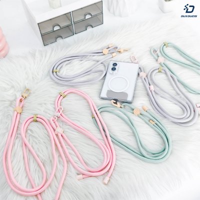 Dux Ducis GAREN Series Cross-body Phone Lanyard with Swastika Pattern สายสะพายคล้องคอมือถือ