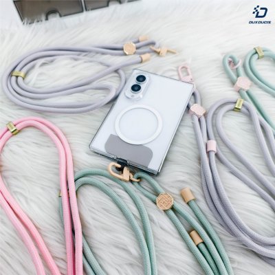 Dux Ducis GAREN Series Cross-body Phone Lanyard with Swastika Pattern สายสะพายคล้องคอมือถือ