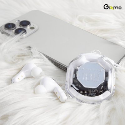 Gizmo Crystal Bluetooth Earphone หูฟังไร้สายตัดเสียงรบกวน รุ่น GB-06