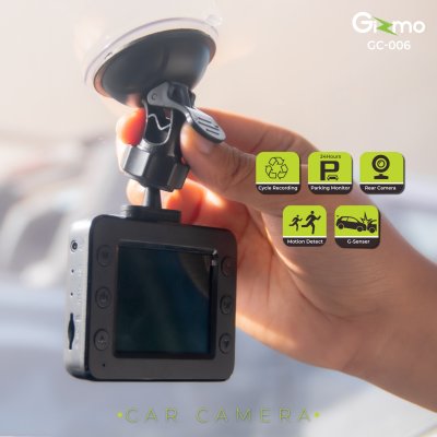 Gizmo กล้องติดรถยนต์ ภาพชัดระดับ Full HD หน้าจอ 2.5 นิ้ว เมนูภาษาไทย รุ่น GC-006