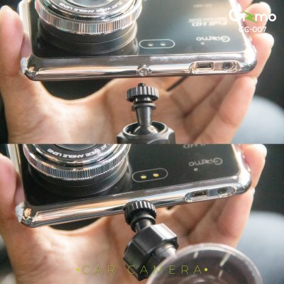 Gizmo กล้องติดรถยนต์ ภาพชัดระดับ Full HD หน้าจอใหญ่ 4 นิ้ว เมนูภาษาไทย รุ่น GC-007 แถมฟรี กล้องหลังคุณภาพสูง