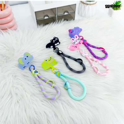 GGSHARE Colorful Bracelet Phone Lanyard สายคล้องข้อมือสมาร์ทโฟนลายการ์ตูน