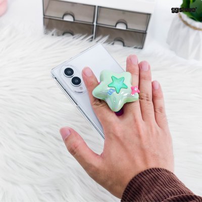 GGSHARE 3D Magnetic Stand ขาตั้งสมาร์ทโฟนแม่เหล็ก MagSafe ดีไซน์นูน 3 มิติ