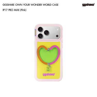 GGSHARE Heartbeat Stand Case เคสไอโฟนพร้อมขาตั้งรูปหัวใจ for iPhone 17 Series