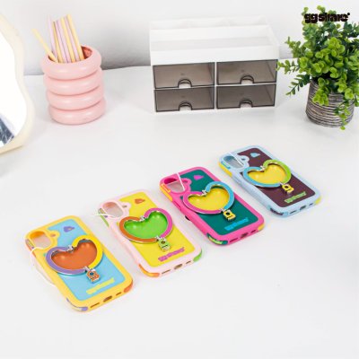 GGSHARE Heartbeat Stand Case เคสไอโฟนพร้อมขาตั้งรูปหัวใจ for iPhone 17 Series