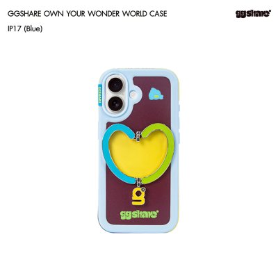 GGSHARE Heartbeat Stand Case เคสไอโฟนพร้อมขาตั้งรูปหัวใจ for iPhone 17 Series