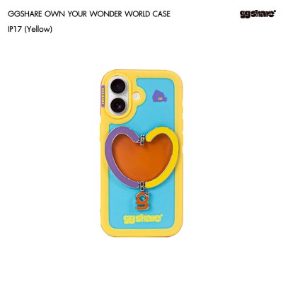 GGSHARE Heartbeat Stand Case เคสไอโฟนพร้อมขาตั้งรูปหัวใจ for iPhone 17 Series