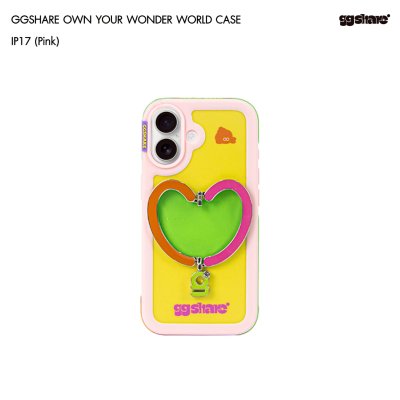 GGSHARE Heartbeat Stand Case เคสไอโฟนพร้อมขาตั้งรูปหัวใจ for iPhone 17 Series