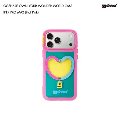 GGSHARE Heartbeat Stand Case เคสไอโฟนพร้อมขาตั้งรูปหัวใจ for iPhone 17 Series