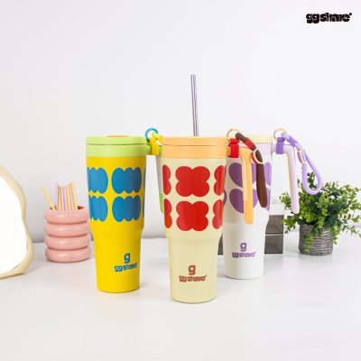 GGSHARE Crab Head Heart Cup แก้วเก็บความเย็น ขนาด 1200 ml.