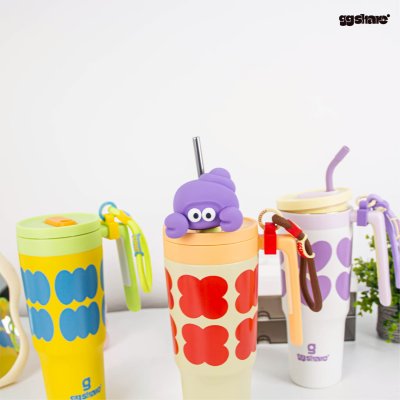 GGSHARE Crab Head Heart Cup แก้วเก็บความเย็น ขนาด 1200 ml.