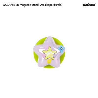 GGSHARE 3D Magnetic Stand ขาตั้งสมาร์ทโฟนแม่เหล็ก MagSafe ดีไซน์นูน 3 มิติ