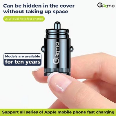 Gizmo ที่ชาร์จในรถยนต์ ใช้กับช่องจุดบุหรี่ในรถยนต์ รุ่น GG-020 รับประกัน1ปี