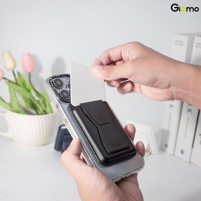 Gizmo GG-026 ที่ใส่บัตรแม่เหล็ก ตั้งได้ ใส่บัตร 3 ใบ