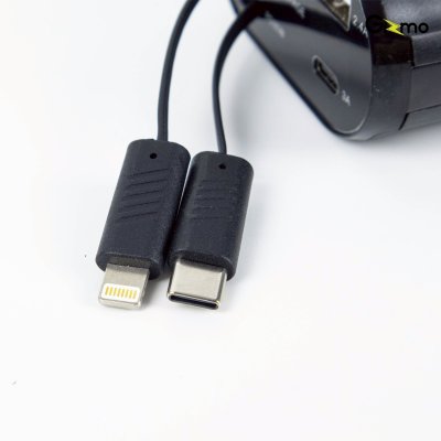 Gizmo Retractable Fast Car Charger ที่ชาร์จในรถยนต์ 4 in 1 รุ่น GG-032