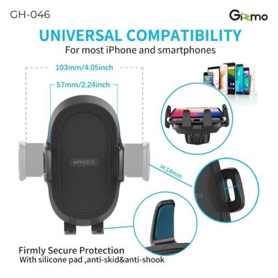 Gizmo ที่วางโทรศัพท์ในรถ Car holder ที่ยึดมือถือ รุ่น GH-046 ประกัน 1 ปี
