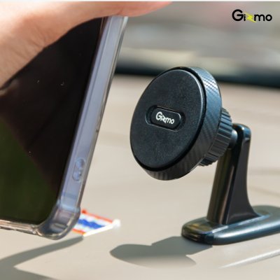 Gizmo รุ่น GH-052 ที่วางโทรศัพท์ในรถ แม่เหล็ก ฐานเป็นกาว 3M ติดตั้งบริเวณคอนโซล ปรับระดับมุมมองได้ 360 องศา