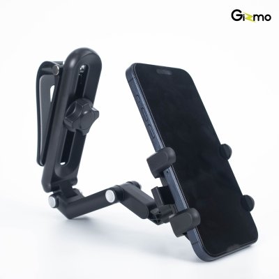 GIZMO GH-055 carholder ติดตั้งกับที่บังแดด sun visor cellphone holder สีดำ ประกันสินค้า 1 ปี