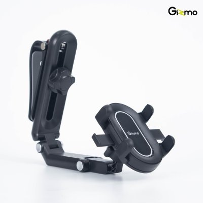 GIZMO GH-055 carholder ติดตั้งกับที่บังแดด sun visor cellphone holder สีดำ ประกันสินค้า 1 ปี