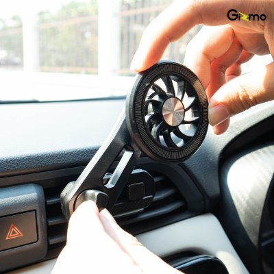 Gizmo GH-056 ที่วางโทรศัพท์ในรถ แม่เหล็ก แบบเสียบช่องแอร์ สีดำ ประกันสินค้า 1 ปี