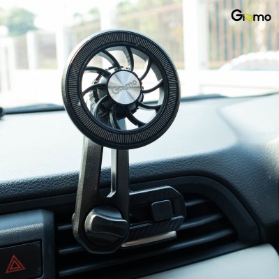 Gizmo GH-056 ที่วางโทรศัพท์ในรถ แม่เหล็ก แบบเสียบช่องแอร์ สีดำ ประกันสินค้า 1 ปี