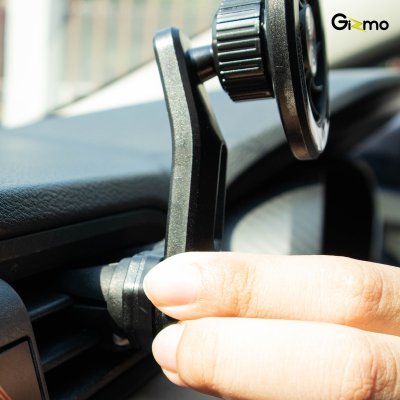 Gizmo GH-056 ที่วางโทรศัพท์ในรถ แม่เหล็ก แบบเสียบช่องแอร์ สีดำ ประกันสินค้า 1 ปี