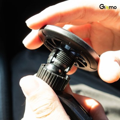 Gizmo GH-056 ที่วางโทรศัพท์ในรถ แม่เหล็ก แบบเสียบช่องแอร์ สีดำ ประกันสินค้า 1 ปี