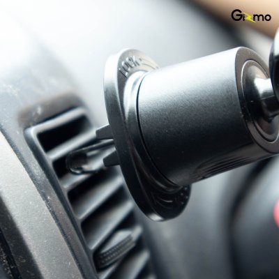 Gizmo GH-057 ที่วางโทรศัพท์ในรถ แบบเสียบช่องแอร์หนีบล็อค สีดำ ประกันสินค้า 1 ปี