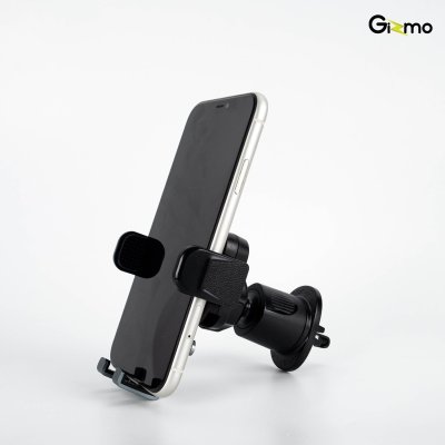 Gizmo GH-057 ที่วางโทรศัพท์ในรถ แบบเสียบช่องแอร์หนีบล็อค สีดำ ประกันสินค้า 1 ปี