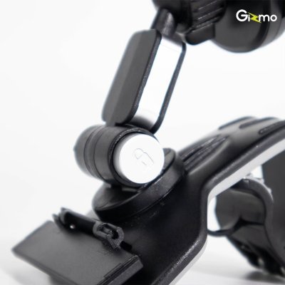 Gizmo GH-058 Bracket Auto Clamp หนีบบริเวณคอลโซลหน้ารถ Car holder ที่ยึดมือถือ สีดำ ประกันสินค้า 1 ปี