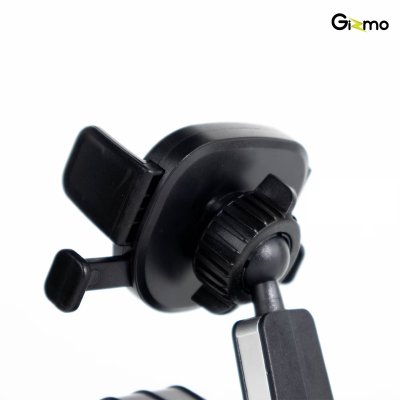Gizmo GH-058 Bracket Auto Clamp หนีบบริเวณคอลโซลหน้ารถ Car holder ที่ยึดมือถือ สีดำ ประกันสินค้า 1 ปี