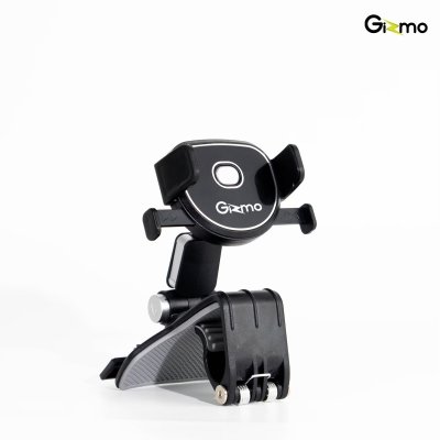 Gizmo GH-058 Bracket Auto Clamp หนีบบริเวณคอลโซลหน้ารถ Car holder ที่ยึดมือถือ สีดำ ประกันสินค้า 1 ปี